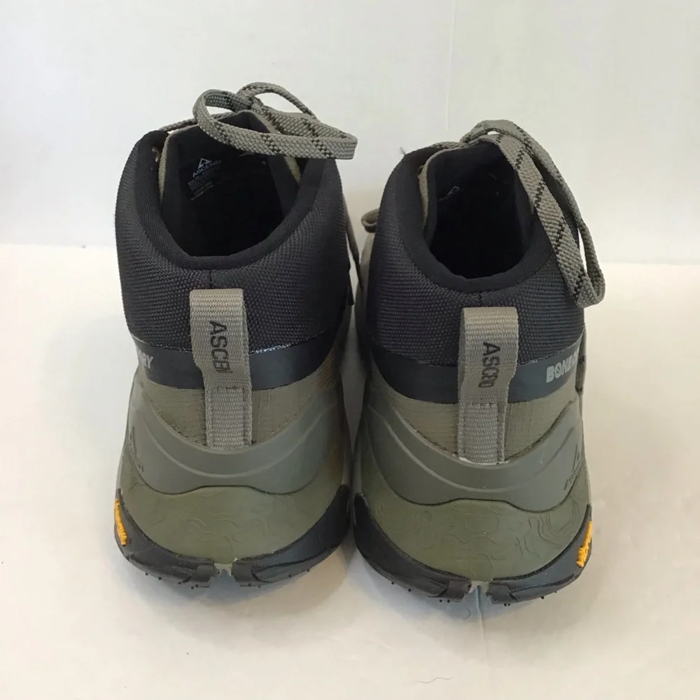 ASCEND Women's Olive Bone-Dry Outdoor Athletic Shoes Vibram Ankle Sneakers 9